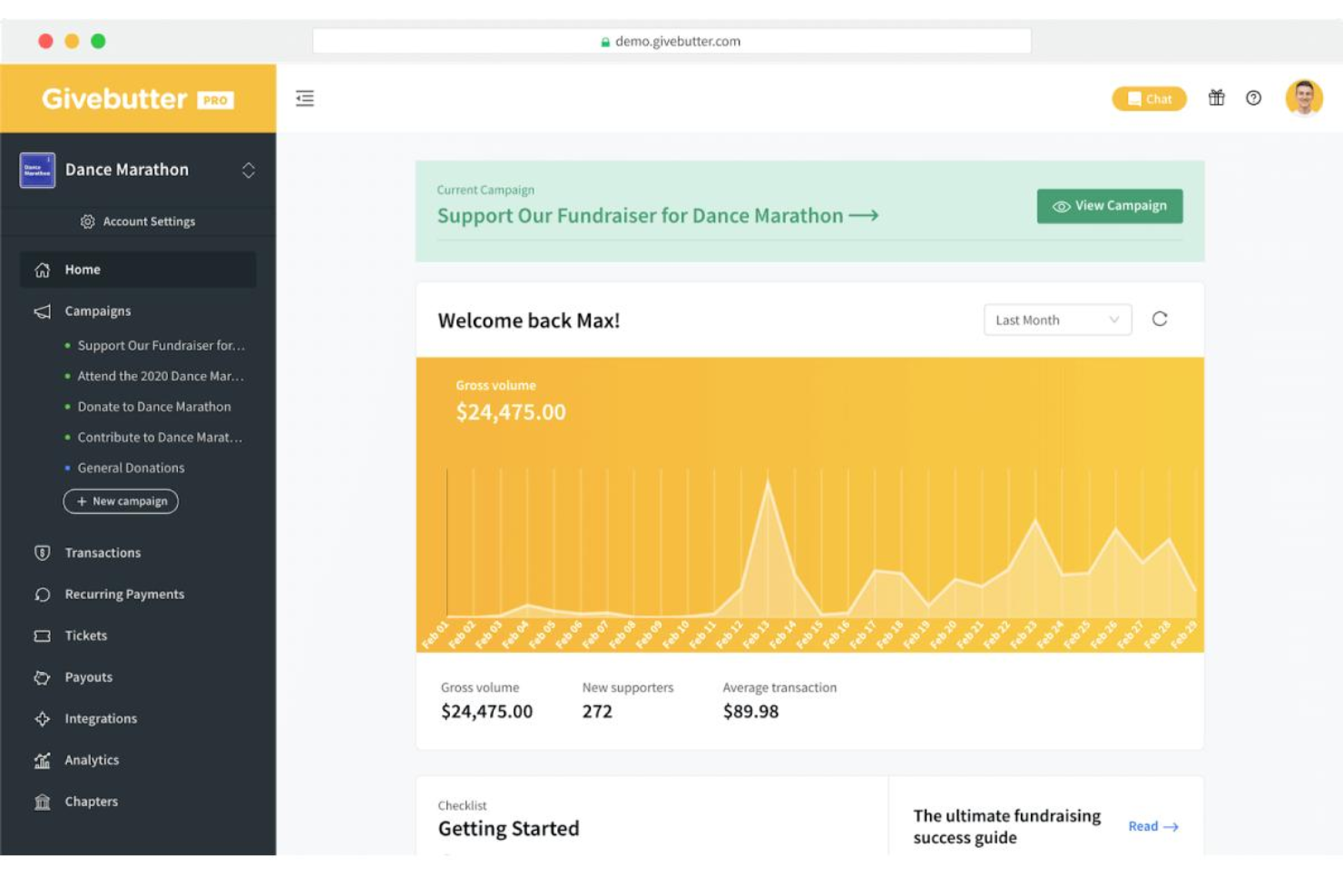 screenshot - Givebutter Review: Pros, Cons, Features, and Pricing Explained