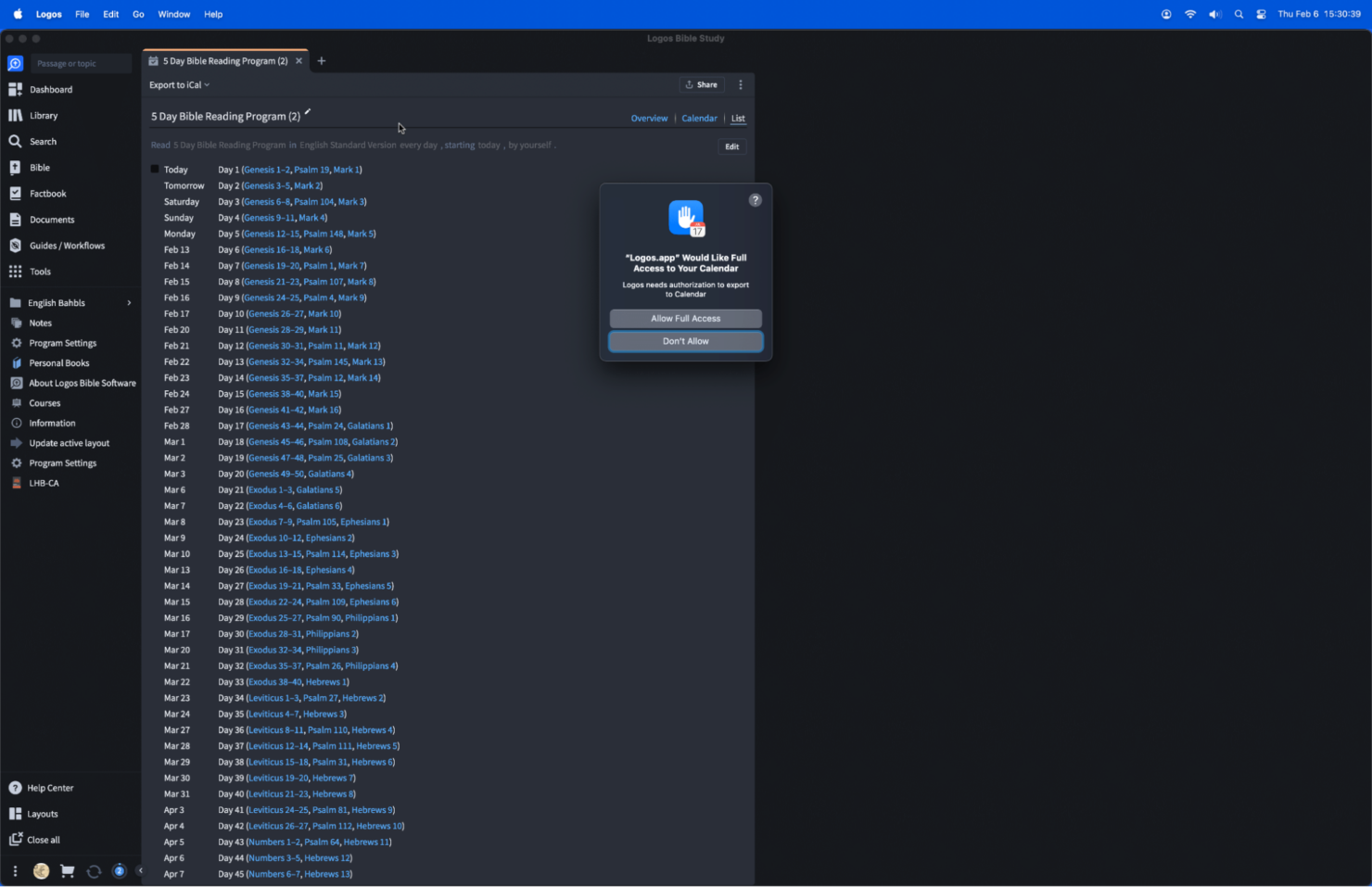 screenshot - Logos Bible Software Review: Key Features, Pros, Cons, and Pricing Explained