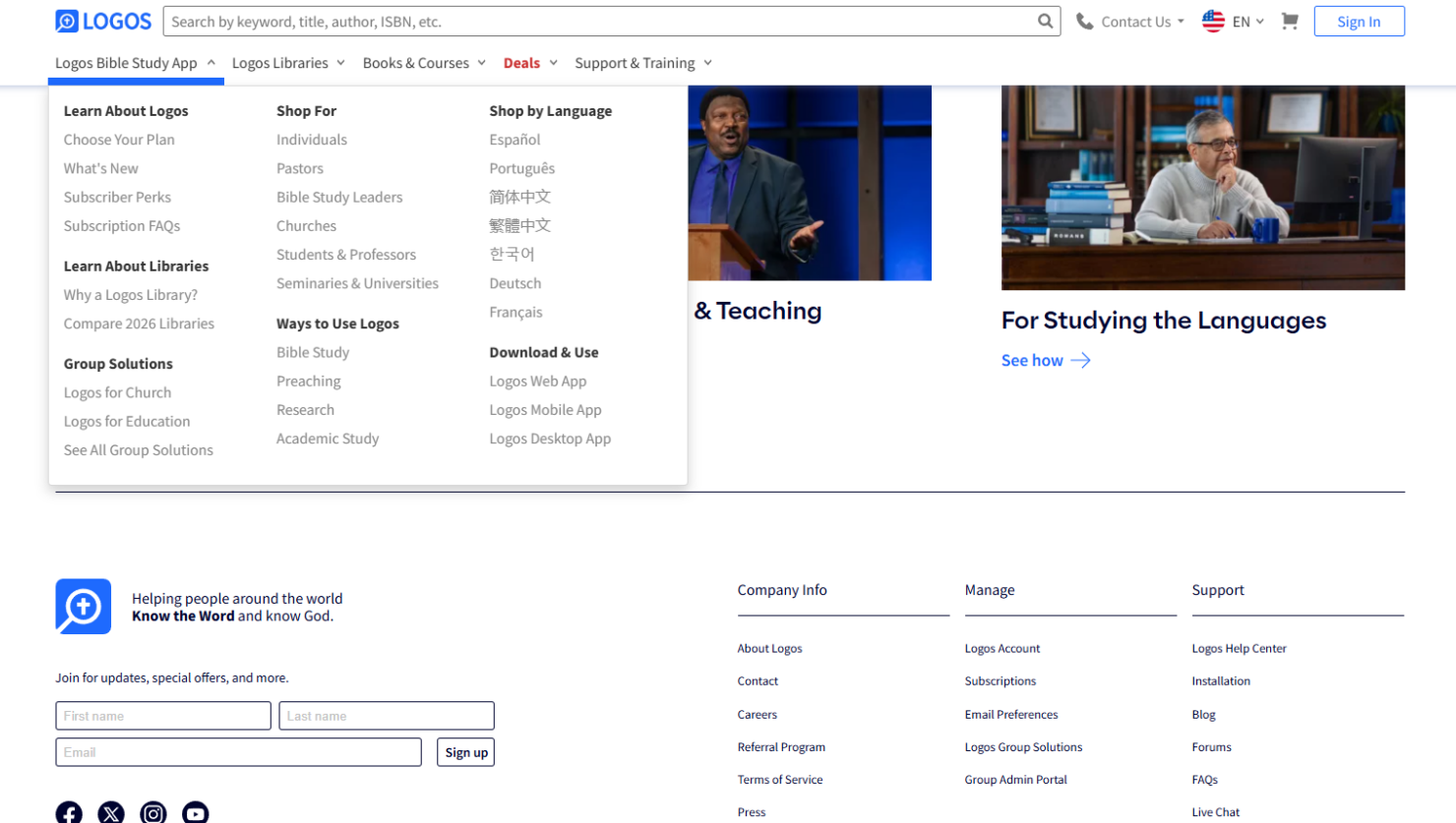 screenshot - Logos Bible Software Review: Key Features, Pros, Cons, and Pricing Explained