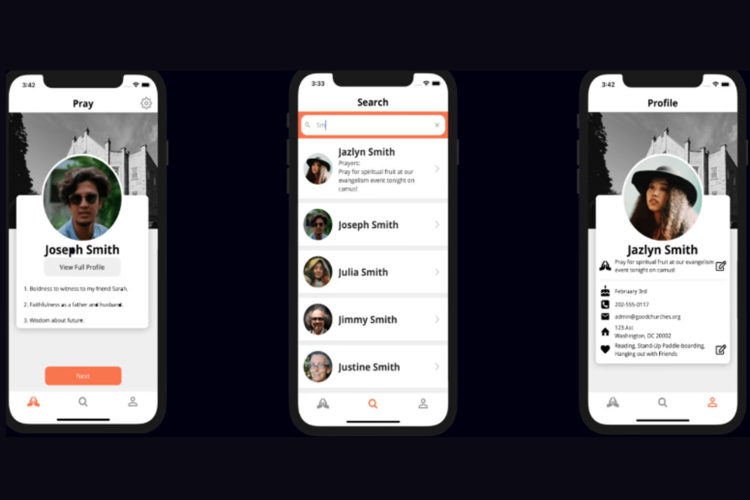 Church Directory App screenshot - 20 besten Kirchenverzeichnis-Apps im Jahr 2026 getestet