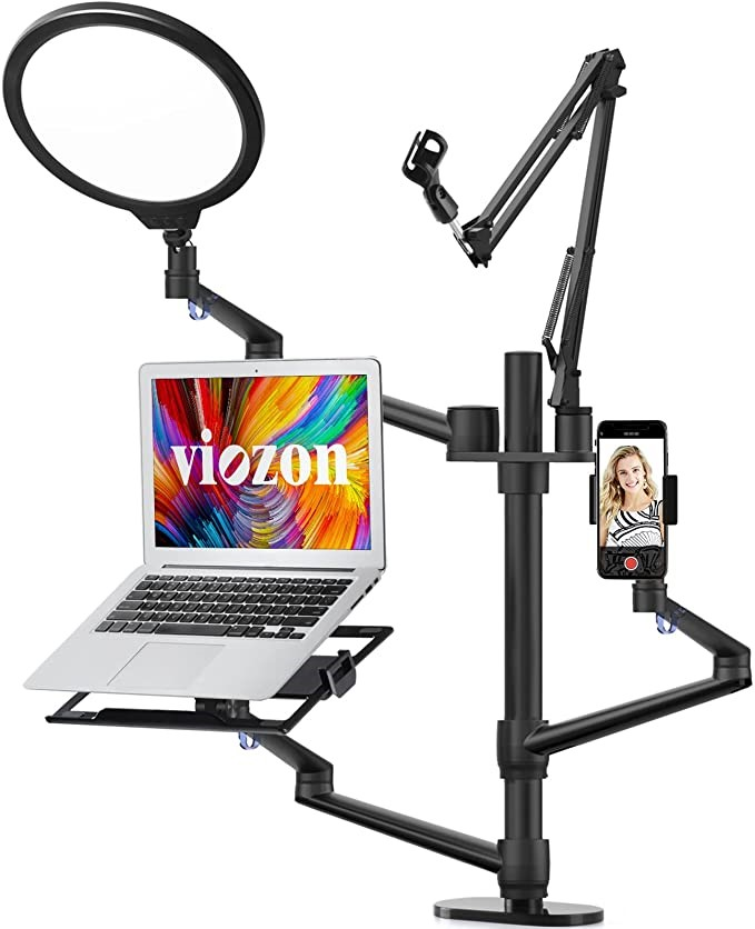 Viozon 6-in-1 Laptop Stand screenshot - 19 Beste Streaming-Ausrüstung Für Kirchen-Gottesdienste 2026