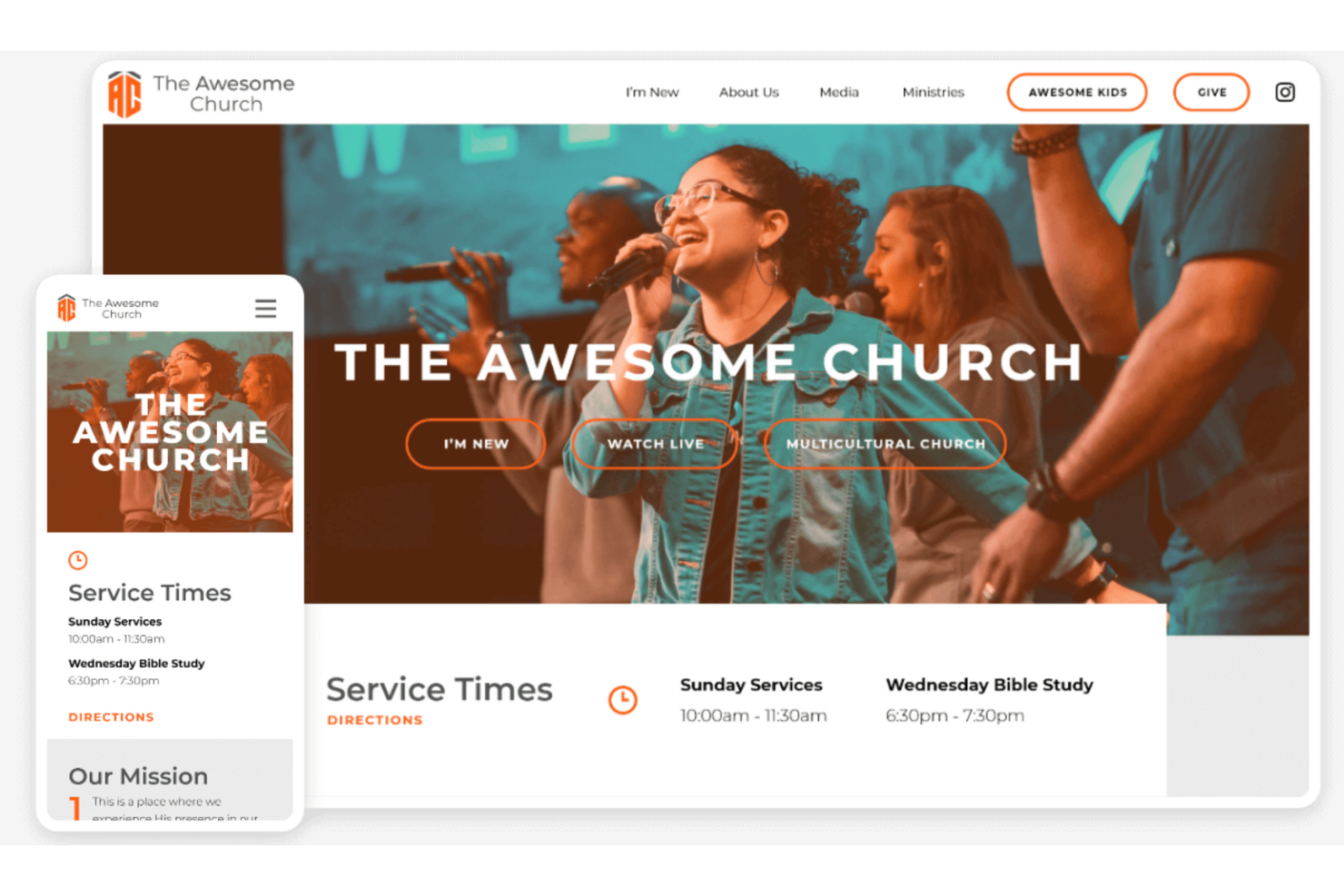 FaithNetwork screenshot - 20 Beste Website-Builder für Kirchen im Test für 2026