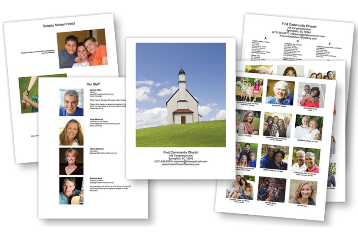 Instant Church Directory screenshot - Les Meilleurs Logiciels de Base de Données pour Églises en 2026