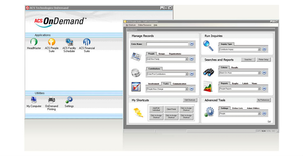 ACS screenshot - Die beste Buchhaltungssoftware für Kirchen zur Verwaltung der Finanzen in 2026