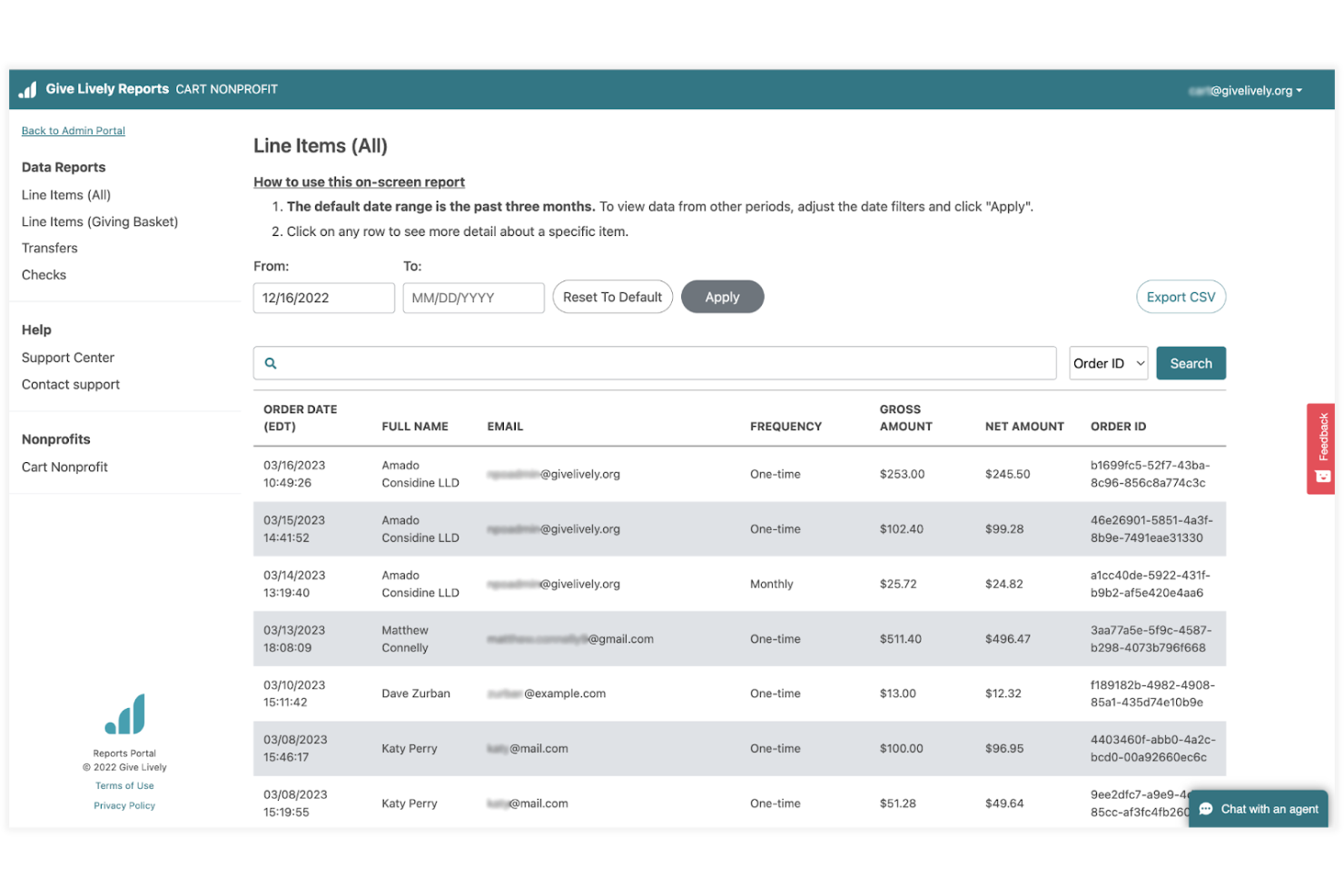 Give Lively screenshot - 10 plataformas de donaciones para 2026