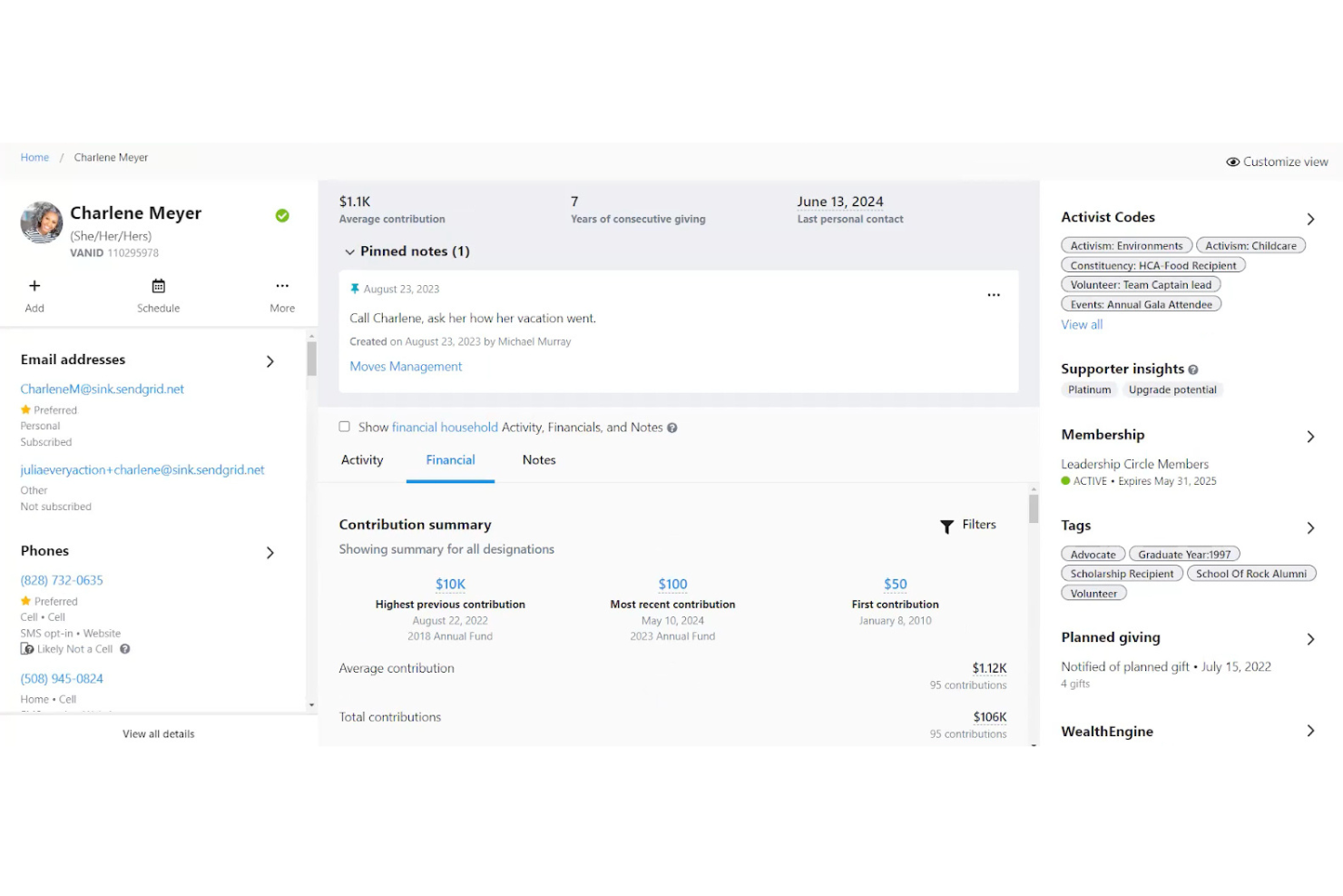 Bonterra screenshot - 10 migliori alternative a GoFundMe recensite nel 2026