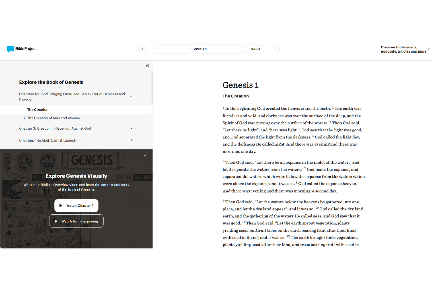 BibleProject screenshot - 14 App per lo Studio della Bibbia per il 2026