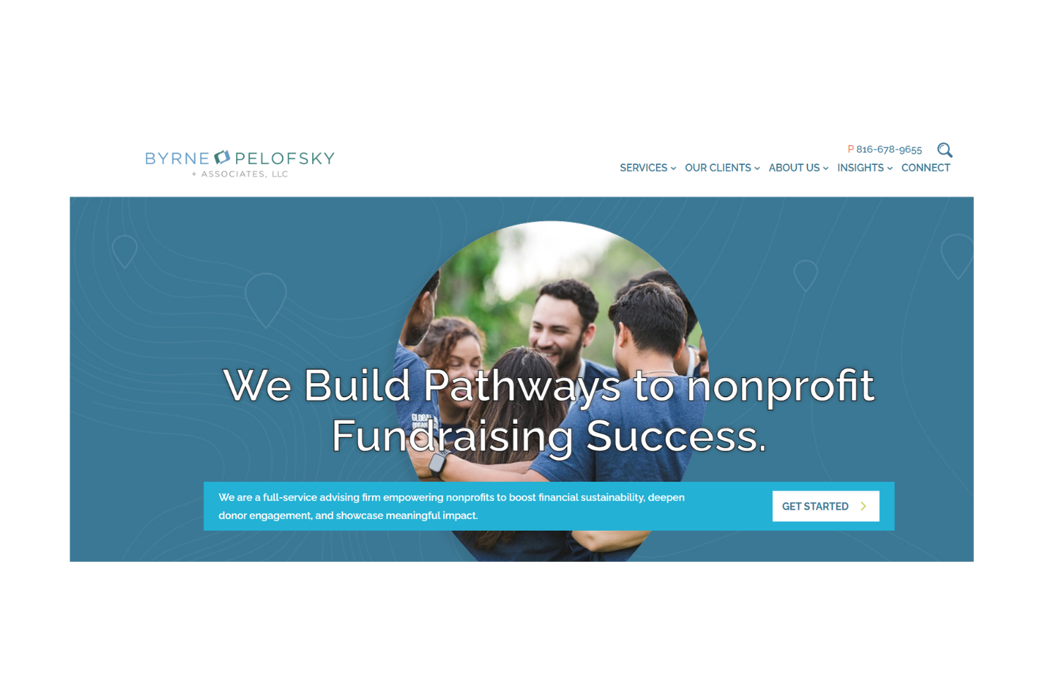 Byrne Pelofsky + Associates screenshot - 10 Mejores Servicios de Gestión para Organizaciones sin Fines de Lucro Analizados en 2026