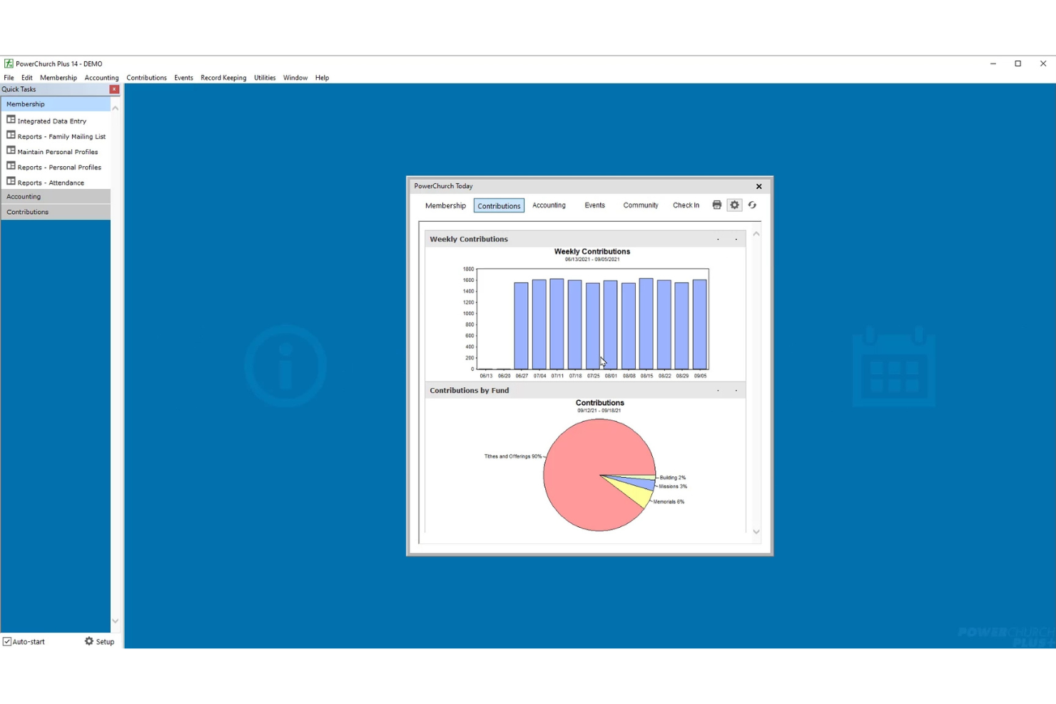 PowerChurch Plus screenshot - 10 mejores alternativas a OnPay analizadas en 2026
