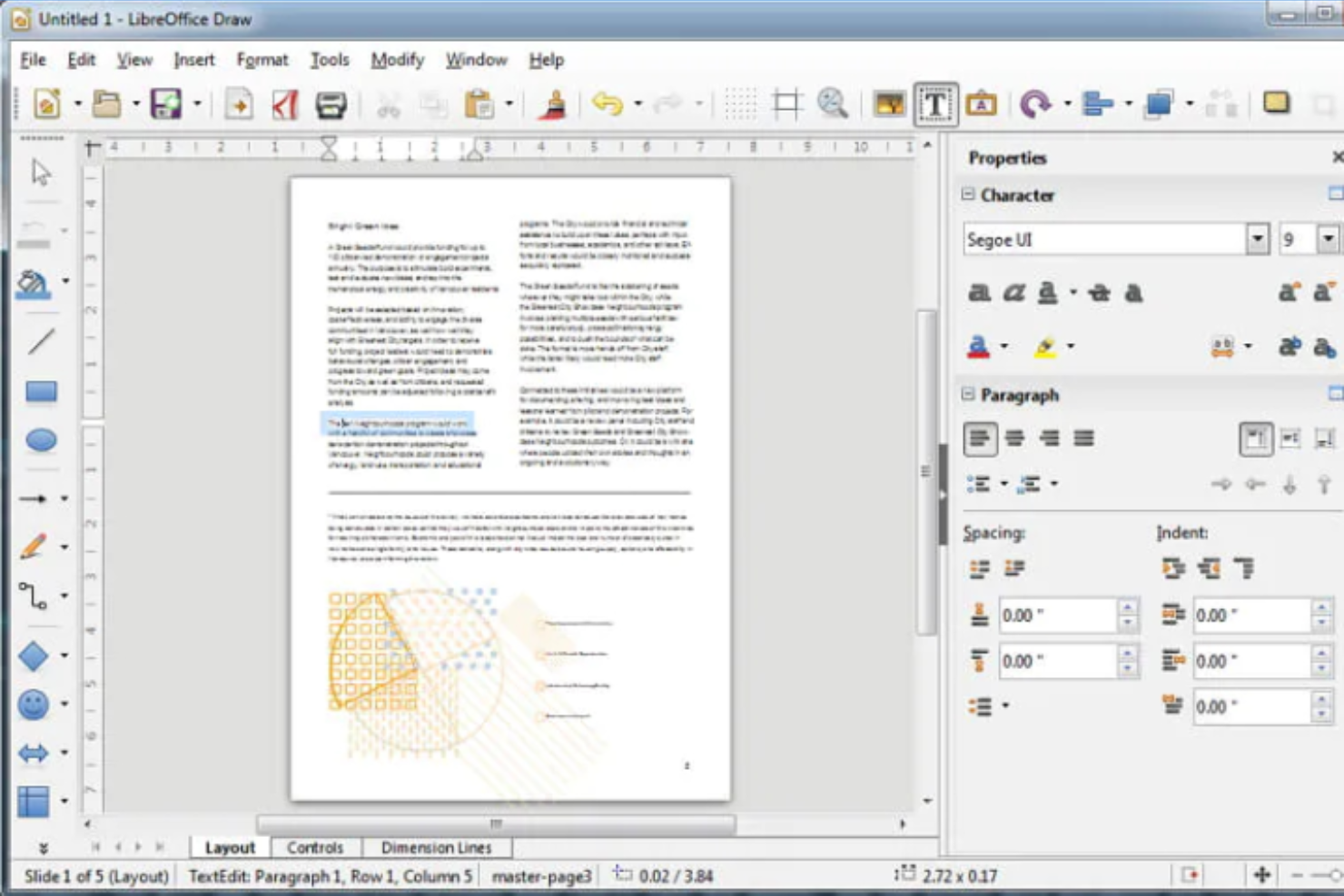 LibreOffice screenshot - 10 Mejores Programas para Boletines de la Iglesia Evaluados en 2026