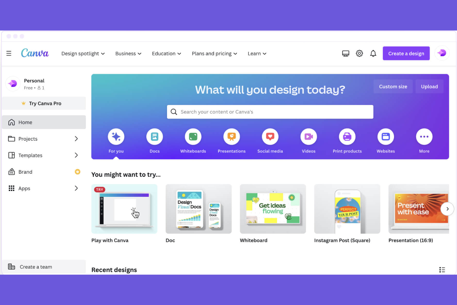 Canva screenshot - 10 migliori software per bollettini parrocchiali recensiti nel 2026