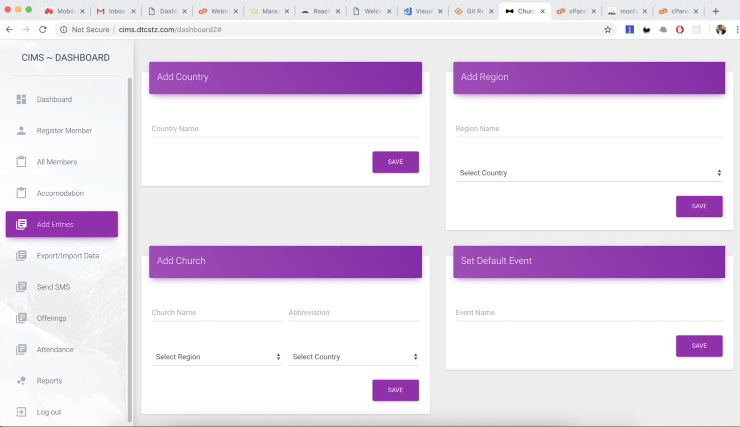 ChurchInfo screenshot - 10 Migliori Software Open Source per la Gestione della Chiesa del 2026