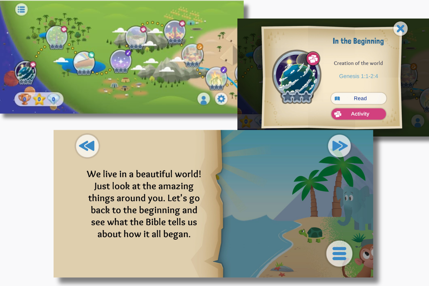 Bible App for Kids screenshot - 10 Migliori App della Bibbia Recensite nel 2026