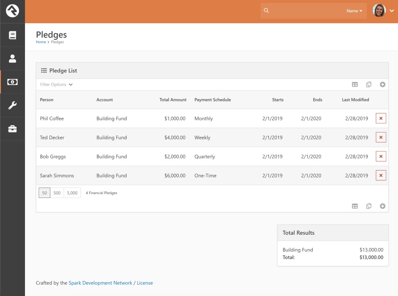 Rock RMS screenshot - 10 Migliori Software Open Source per la Gestione della Chiesa del 2026