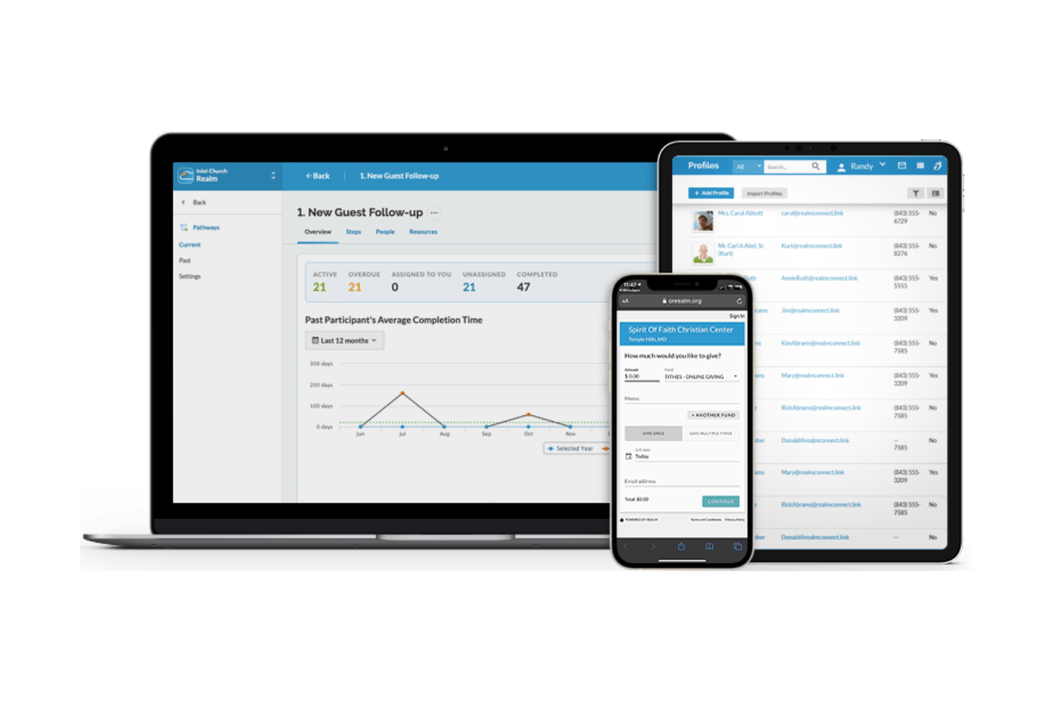 Realm screenshot - 10 Mejores Apps de Iglesia Gratis Recomendadas en 2026