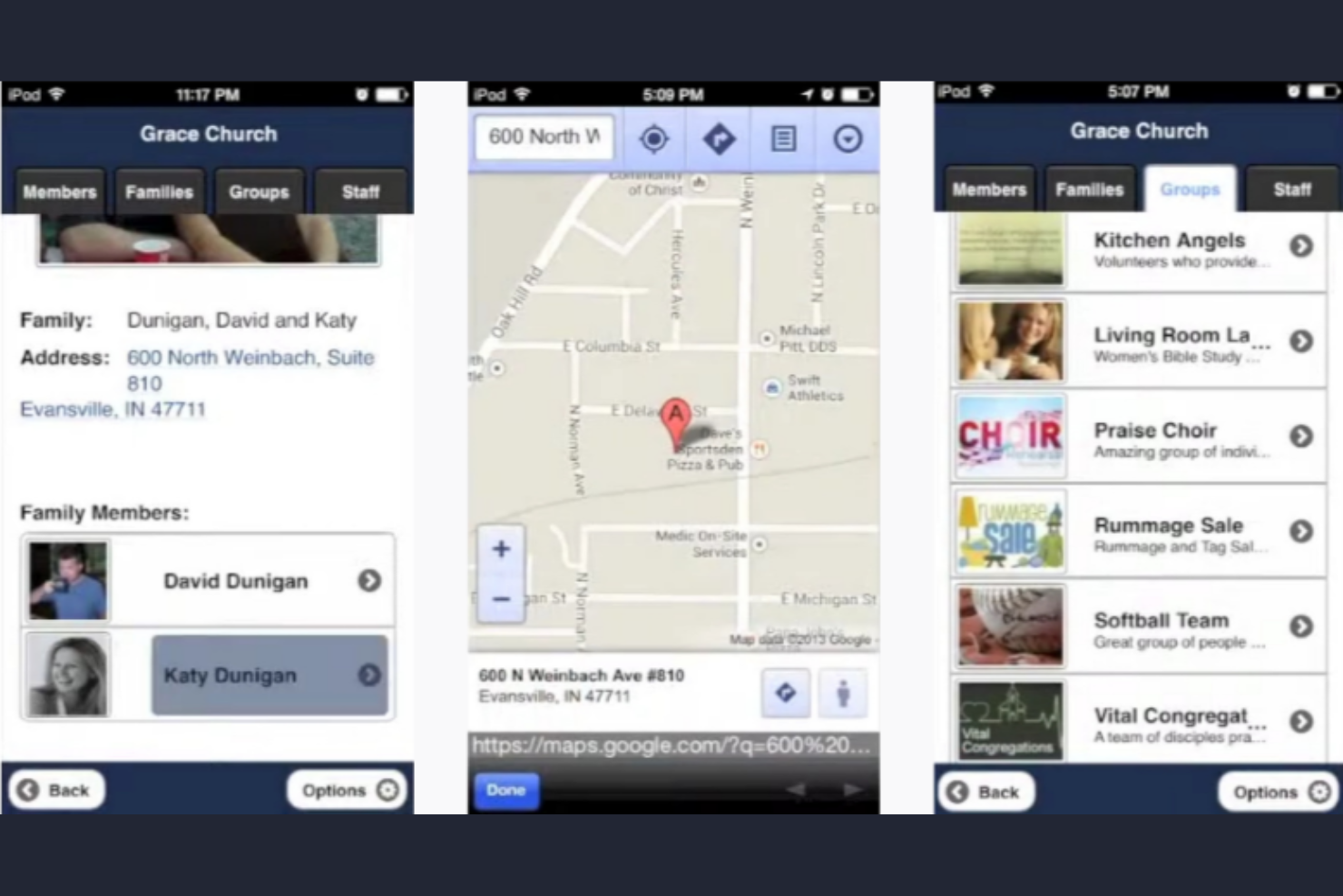 Online Church Directory screenshot - 10 Migliori App per Elenco Membri della Chiesa Recensite nel 2026