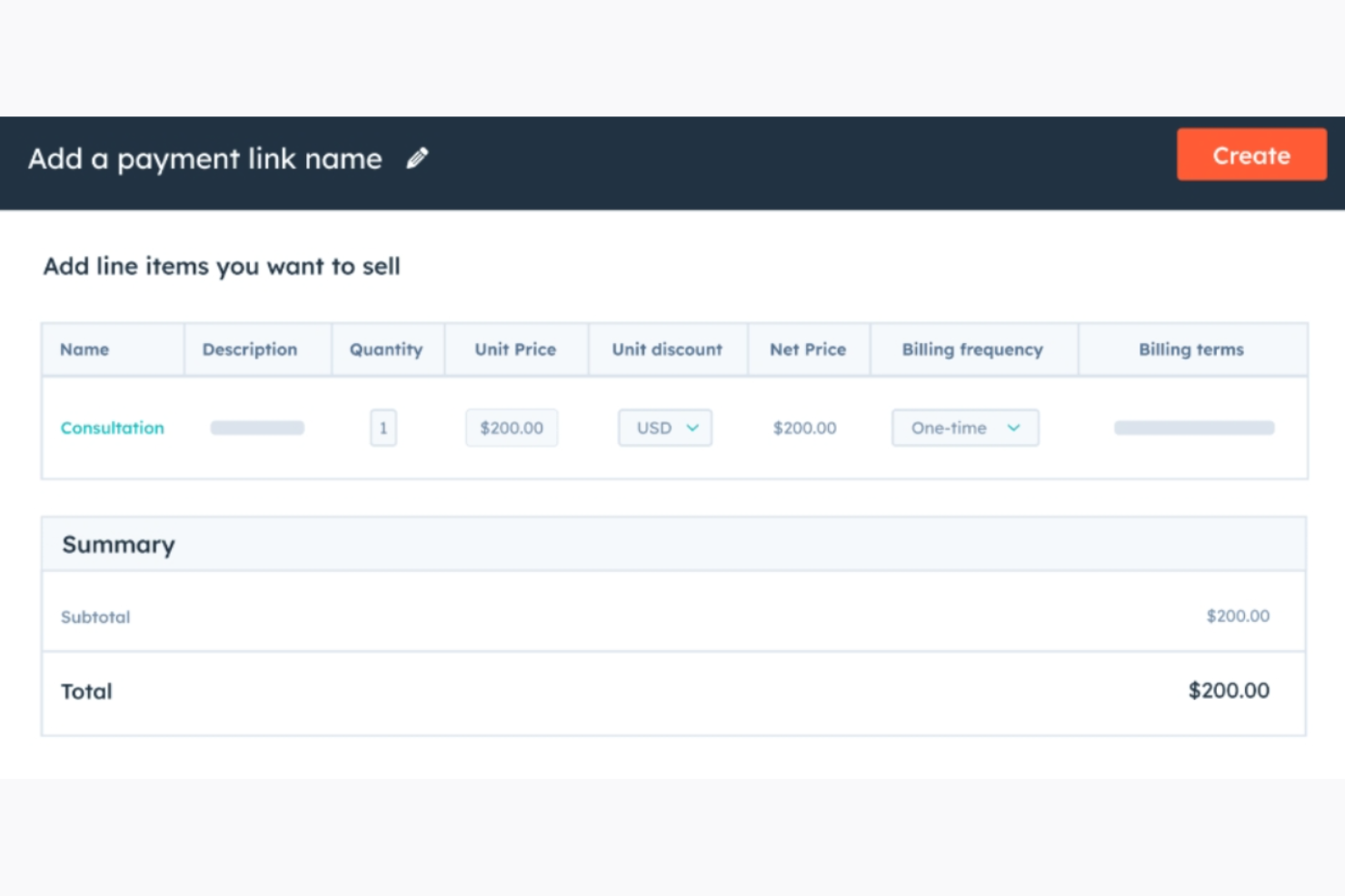 HubSpot Payments screenshot - 10 migliori soluzioni di elaborazione carte di credito per organizzazioni non profit nel 2026