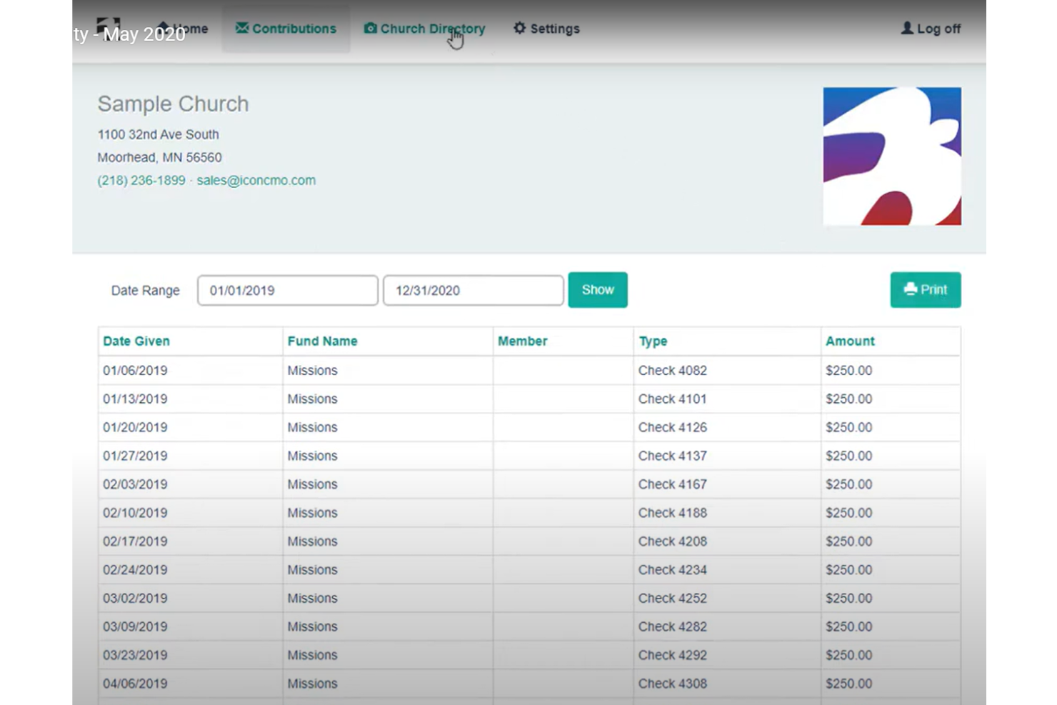 IconCMO screenshot - 10 Mejores Alternativas a QuickBooks Analizadas en 2026