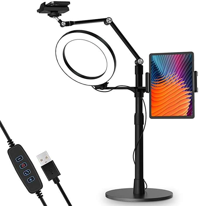 Viozon 3-in-1 Tablet Stand screenshot - 10 Migliori Dispositivi per la Trasmissione in Streaming delle Funzioni Religiose nel 2026