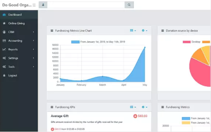 Continue to Give screenshot - 10 Mejores Herramientas Gratuitas de Software de Gestión para Iglesias en 2026