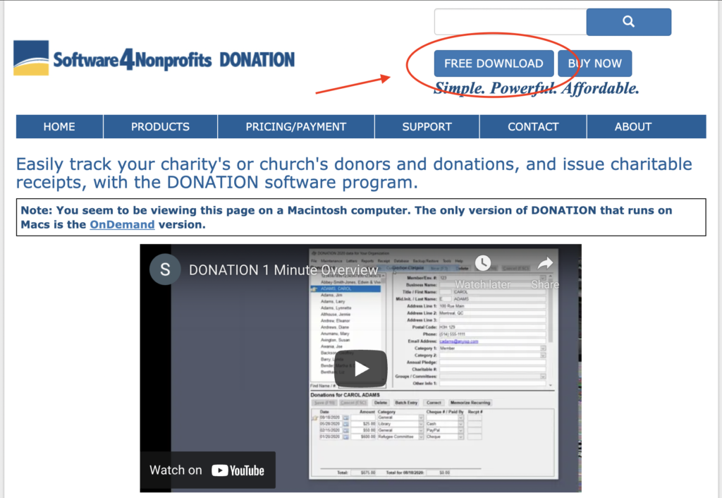 DONATION screenshot - 10 Mejores Aplicaciones de Donaciones en Iglesias para Incrementar las Donaciones en 2026