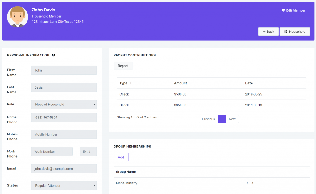 FlockBase screenshot - 10 Mejores Aplicaciones de Donaciones en Iglesias para Incrementar las Donaciones en 2026