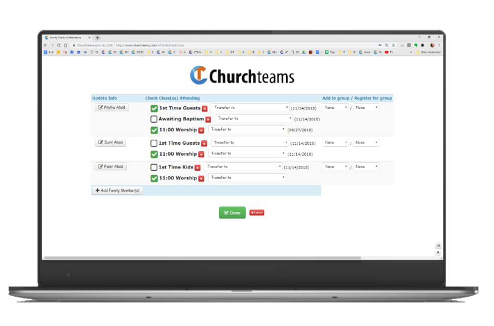 Churchteams screenshot - 10 Migliori Sistemi di Gestione dei Dati per Chiese per il 2026