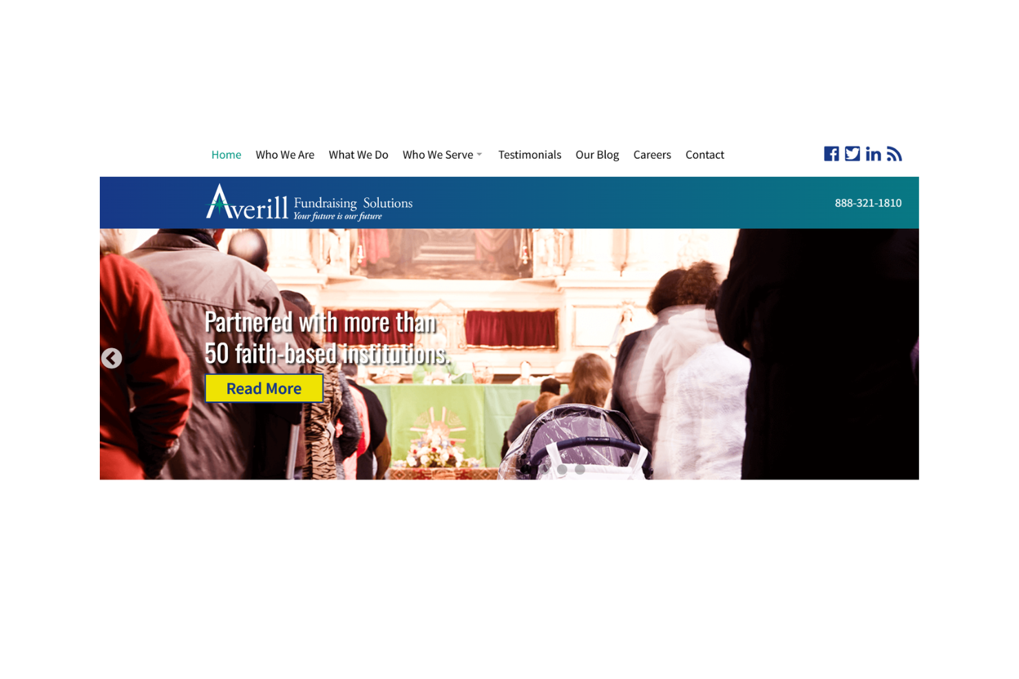 Averill Fundraising Solutions screenshot - 10 Mejores Servicios de Gestión para Organizaciones sin Fines de Lucro Analizados en 2026