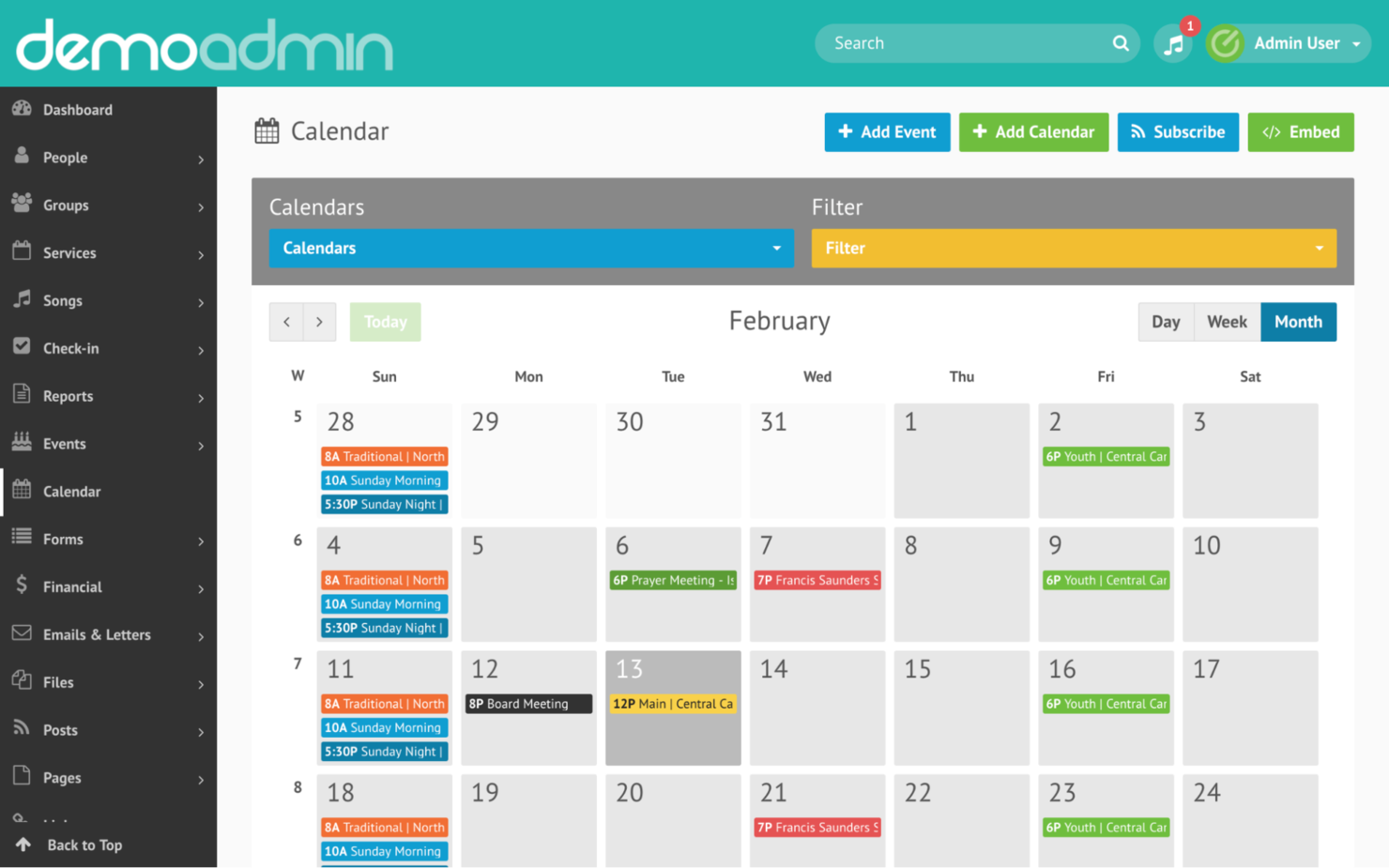 Elvanto screenshot - 10 Mejores Alternativas a Planning Center Analizadas en 2026