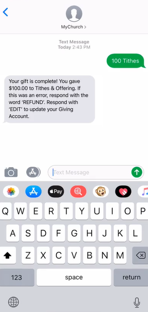 easyTithe screenshot - 10 Mejores Programas de Donaciones para Iglesias para Monitorear las Donaciones en 2026