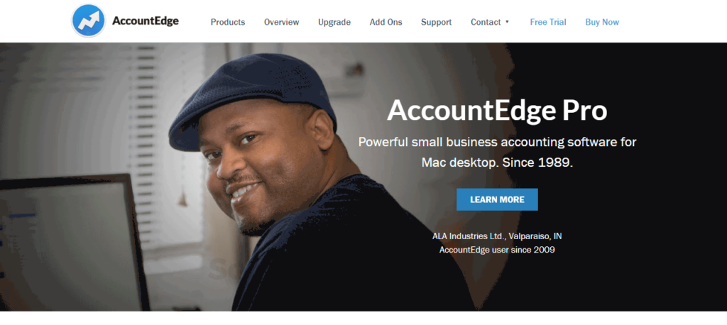 AccountEdge screenshot - Il Miglior Software di Contabilità per Chiese per Gestire le Finanze nel 2026