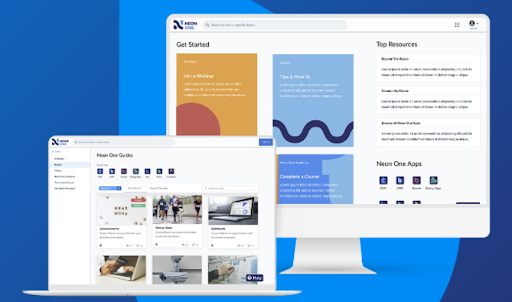 Neon One screenshot - 10 Migliori Software di Comunicazione per Chiese Recensiti per 2026