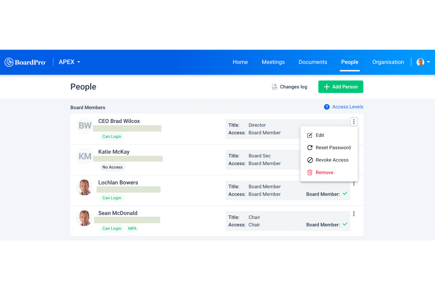 BoardPro.com screenshot - 1 migliori soluzioni software di gestione del consiglio direttivo per organizzazioni non profit nel 2026