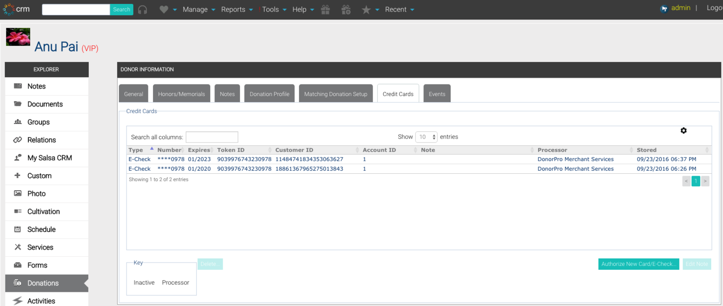 Salsa Labs screenshot - 10 migliori alternative a Blackbaud recensite nel 2026