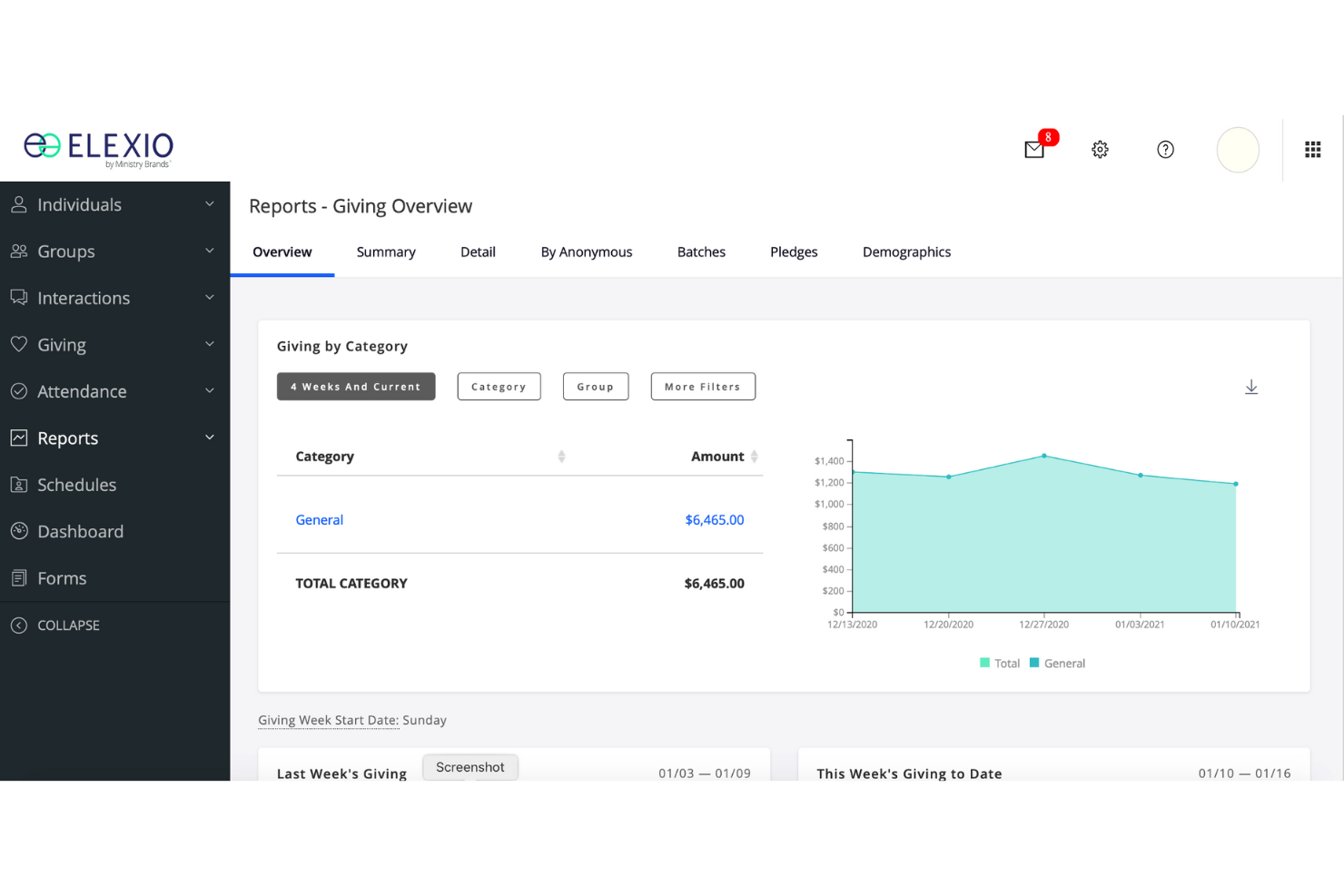 Elexio screenshot - 10 Mejores Alternativas a Sage Intacct Analizadas en 2026