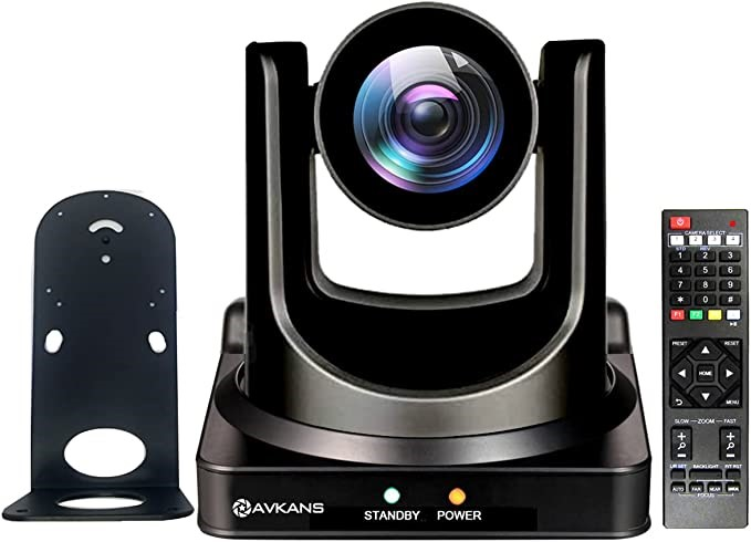 AVKANS NDI Camera screenshot - 10 Mejores Equipos de Transmisión para Iglesias para los Servicios en 2026