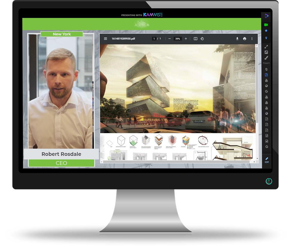 KAMWISE screenshot - Mejor software de presentación para la adoración en 2026 (para Mac)