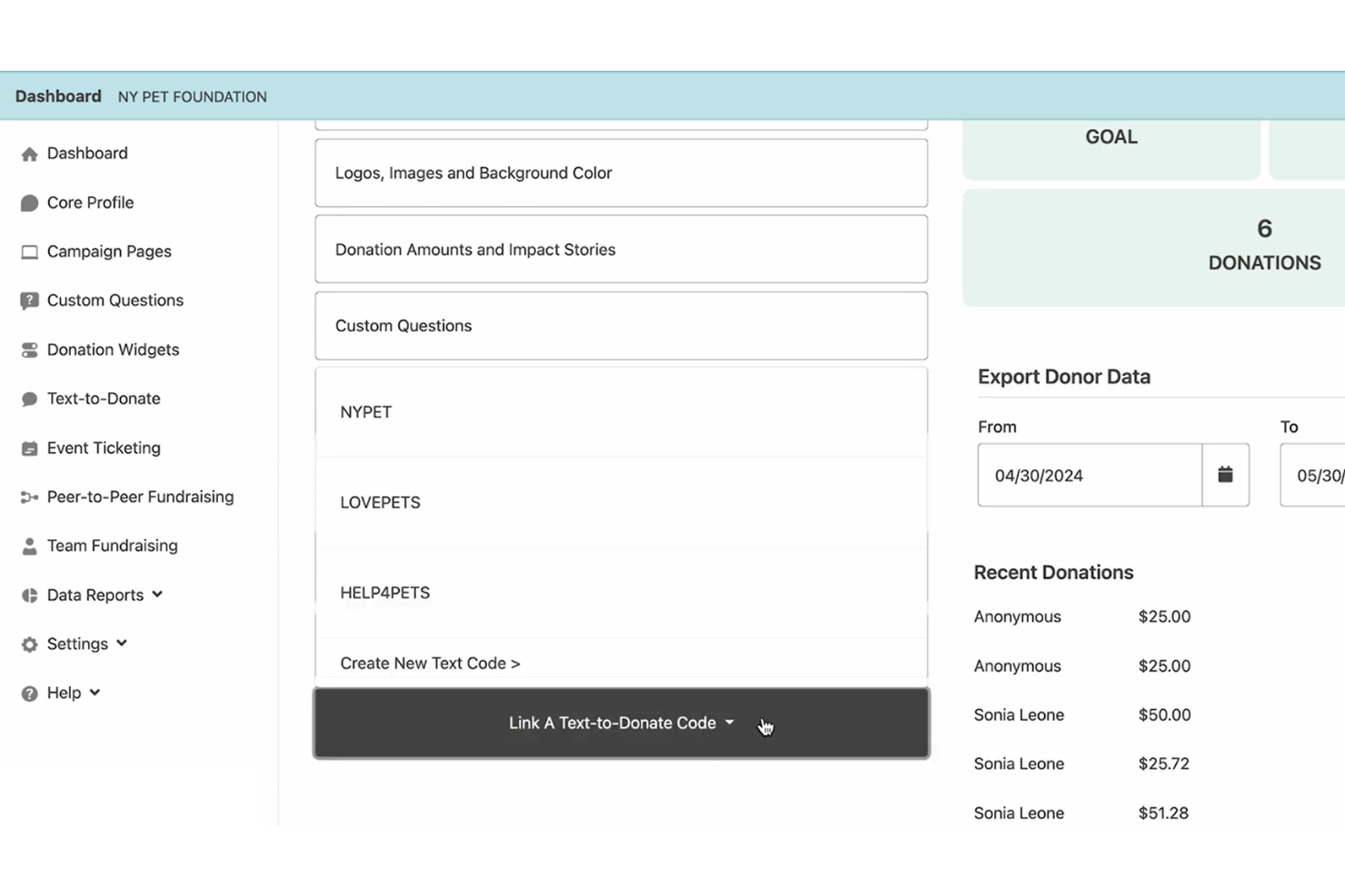 Give Lively screenshot - 10 beste online donatieplatforms voor non-profitorganisaties in 2026