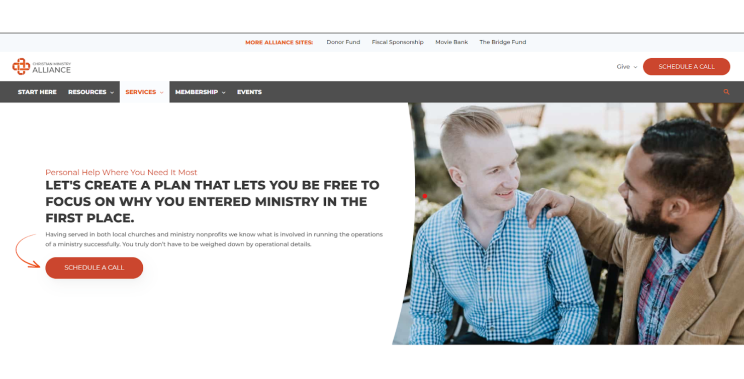 Christian Ministry Alliance screenshot - 15 Best Nonprofit Consulting Firms Reviewed in 2026