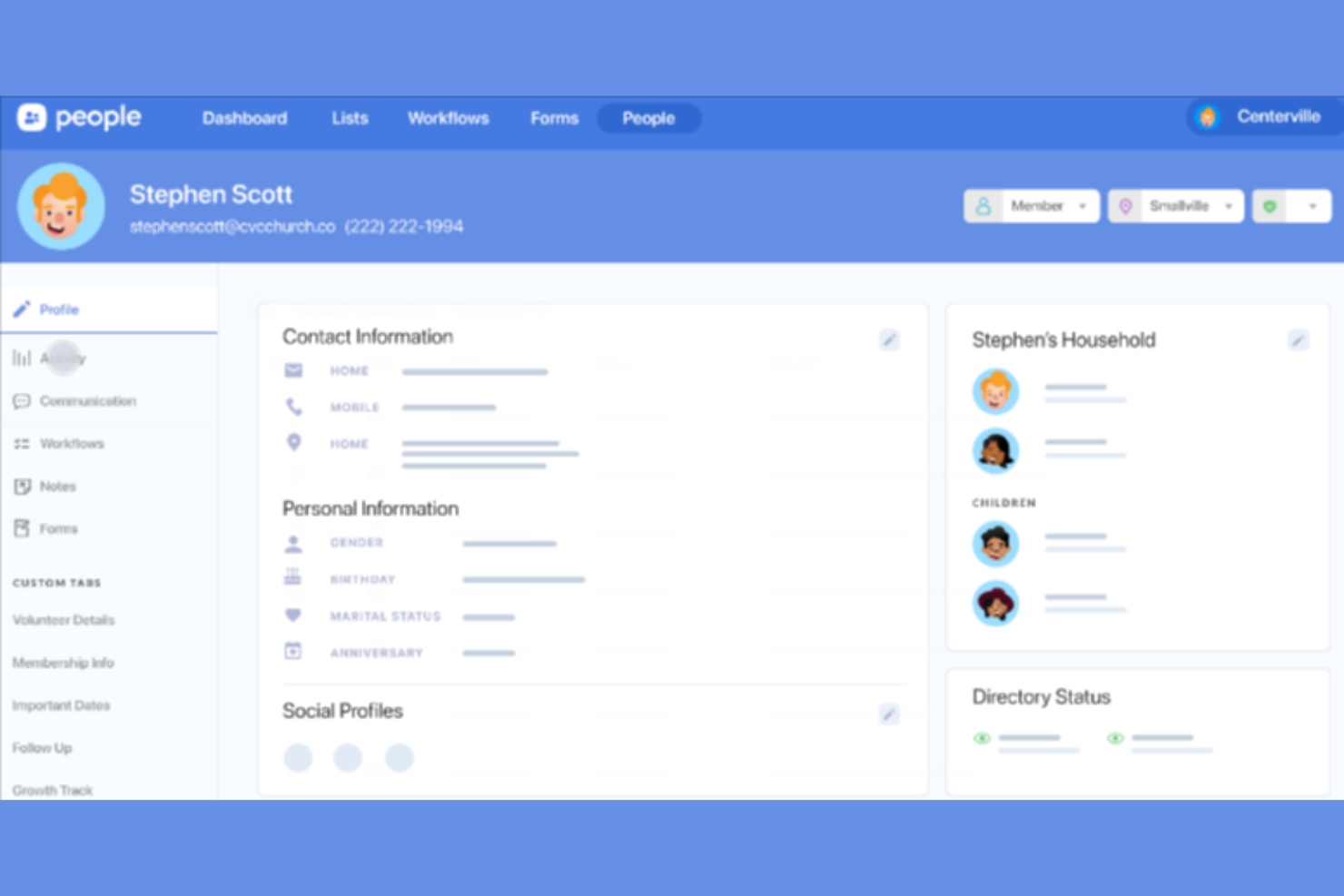 Planning Center People screenshot - 20 Best Church Directory App Reviewed in 2026