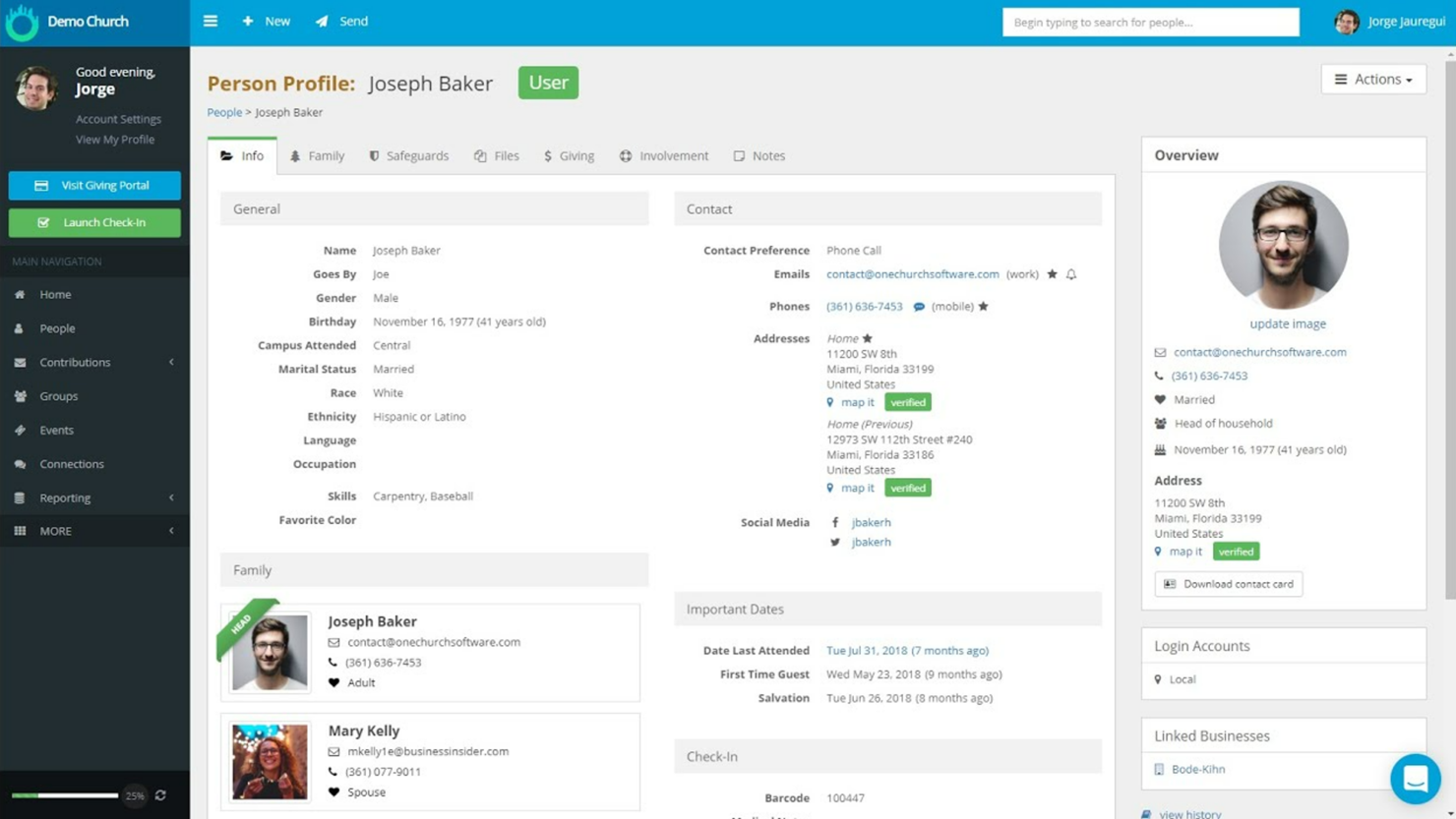 One Church Software screenshot - Breeze ChMS-beoordeling: voordelen, nadelen, functies en prijzen