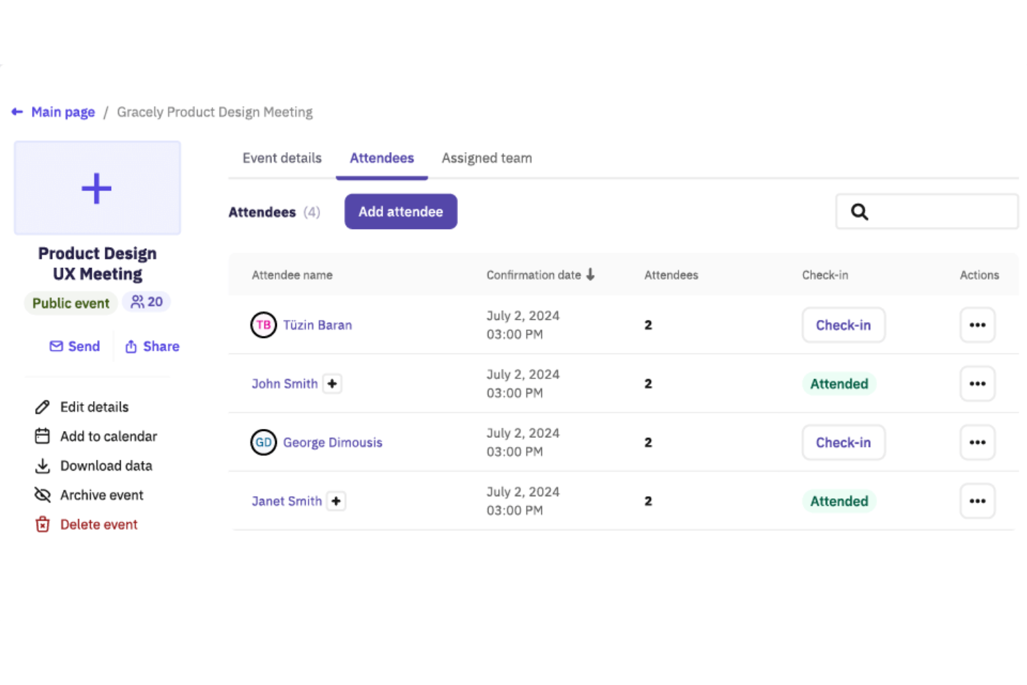 Gracely screenshot - 14 Best Church CRM Reviewed in 2026