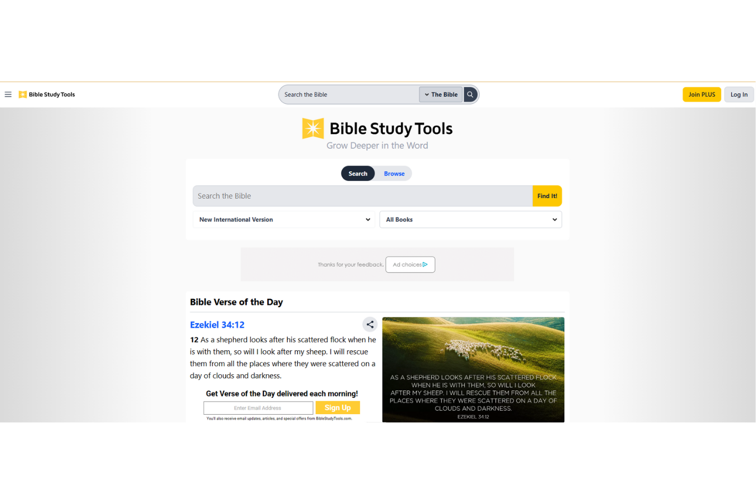 Bible Study Tools screenshot - 14 Bible Study Apps for 2026