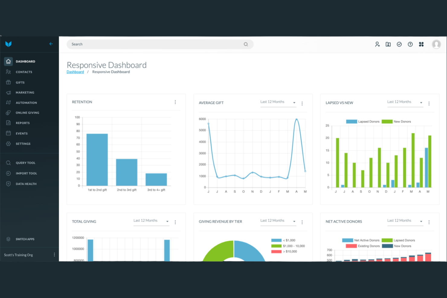 Virtuous screenshot - 14 Best Nonprofit Management Software for 2026