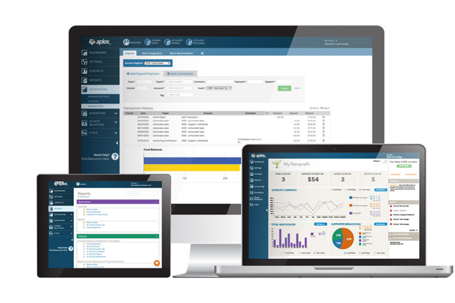 Aplos screenshot - 13 Church Expense Management Software for 2026