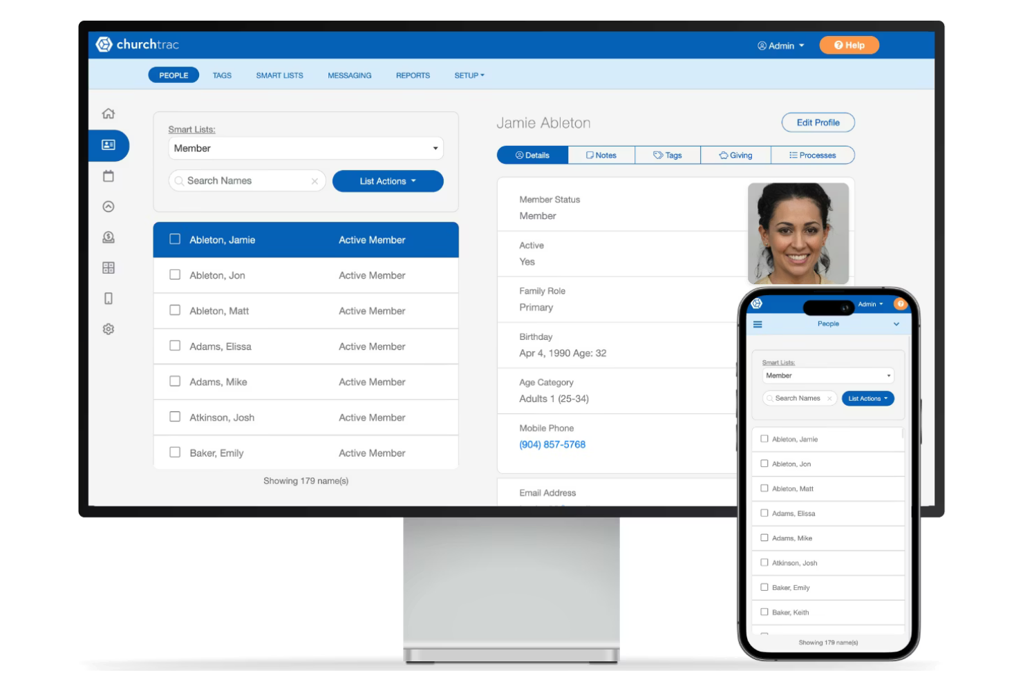 ChurchTrac screenshot - 14 Best Church Growth Software Solutions for 2026