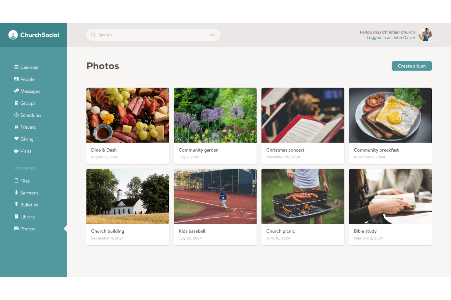 ChurchSocial screenshot - 20 Best AI Church Communication Software in 2026