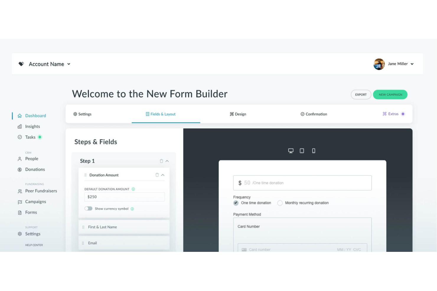 Donately screenshot - 14 Giving Platforms for 2026