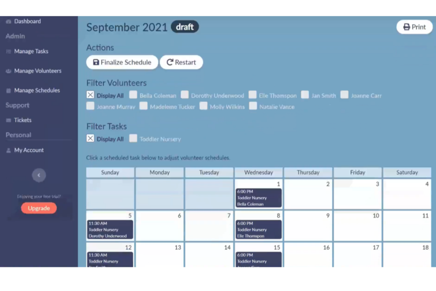 Church C.R.E.W. screenshot - 17 Best AI Volunteer Management Tools in 2026
