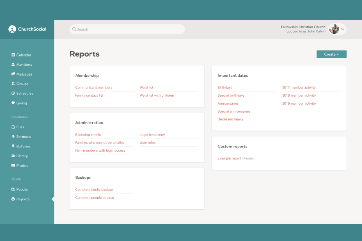ChurchSocial screenshot - 23 AI Tools for Pastors in 2026